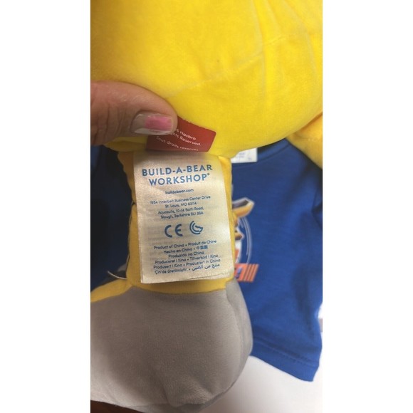 Build A Bear Transformers Bumblebee Yellow 17" Changes to Autobot Movable Arms - Picture 11 of 13